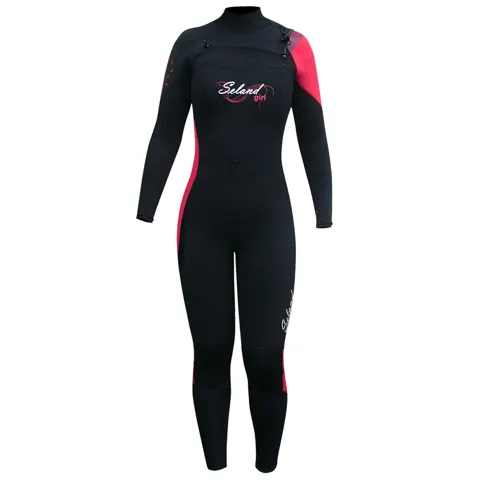 Seland Duna 5/4/3 mm Negro/Rojo · Neopreno 5/4/3 mm · Invierno (agua fría) · Hombre