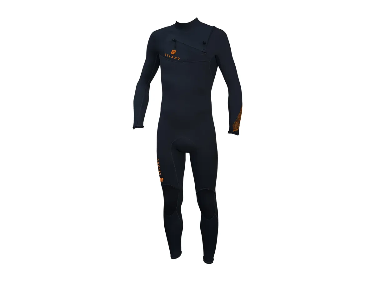 Seland Navia 3/2 mm Negro/Naranja