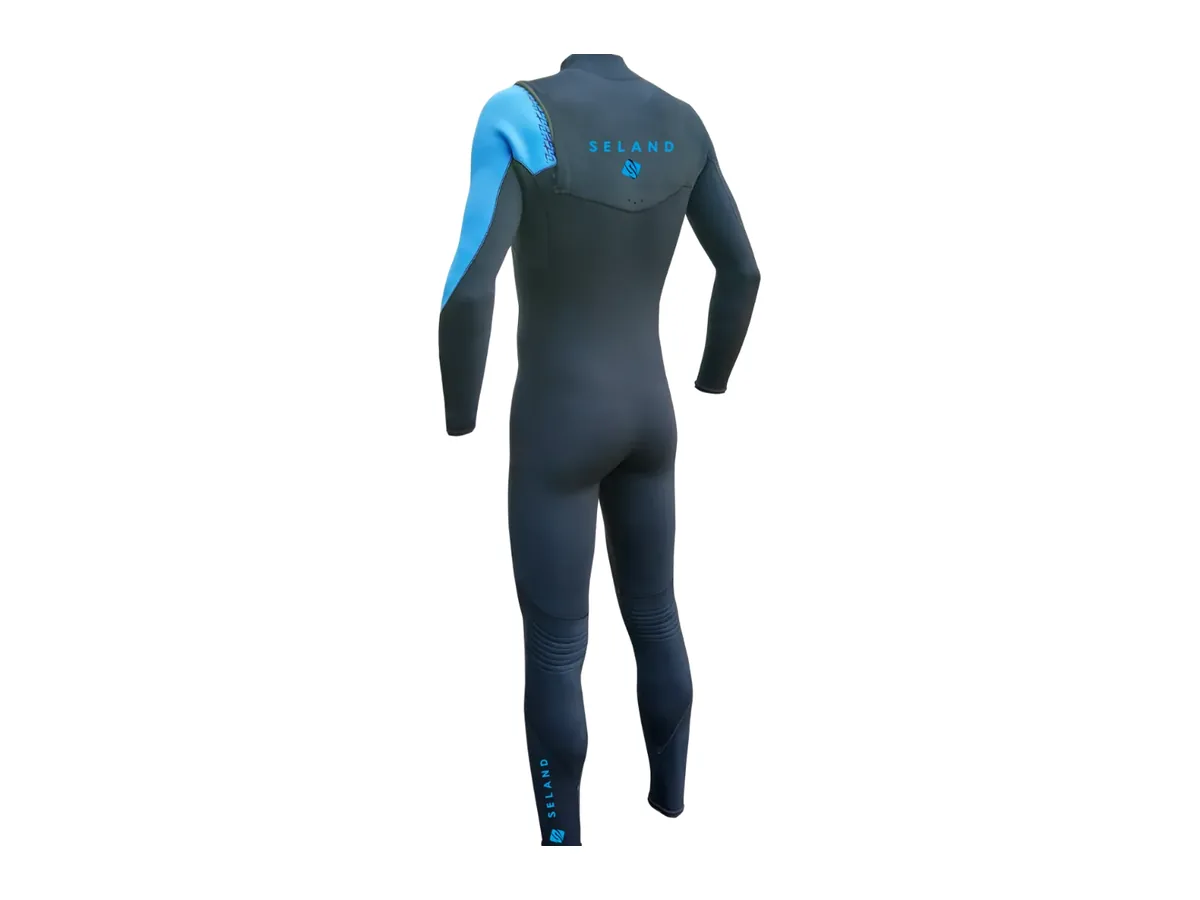 Seland Noja 4/3 mm Negro/Azul Infantil · foto 3