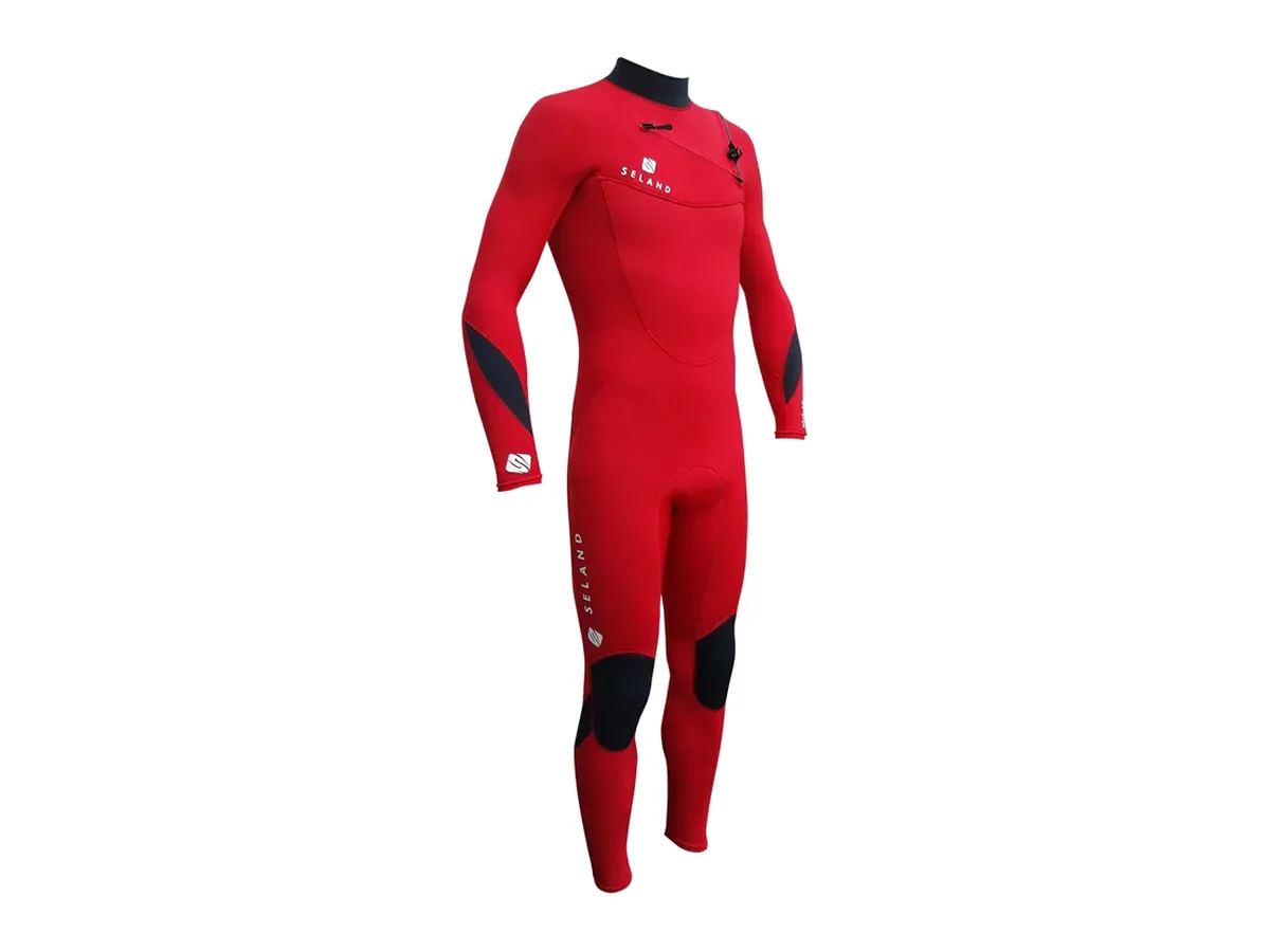Seland Noja 4/3 mm Rojo Warm Plush