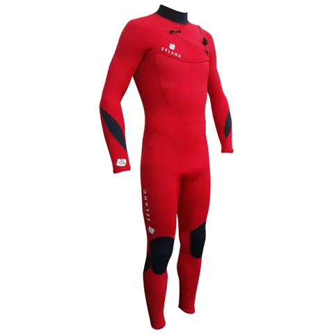 Seland Noja 4/3 mm Rojo Warm Plush · Neopreno 4/3 mm · Invierno (agua fría) · Hombre