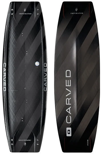Carved Imperator 7 · High-performance carbon twintip board · 130–152 cm · Intermediate/advanced