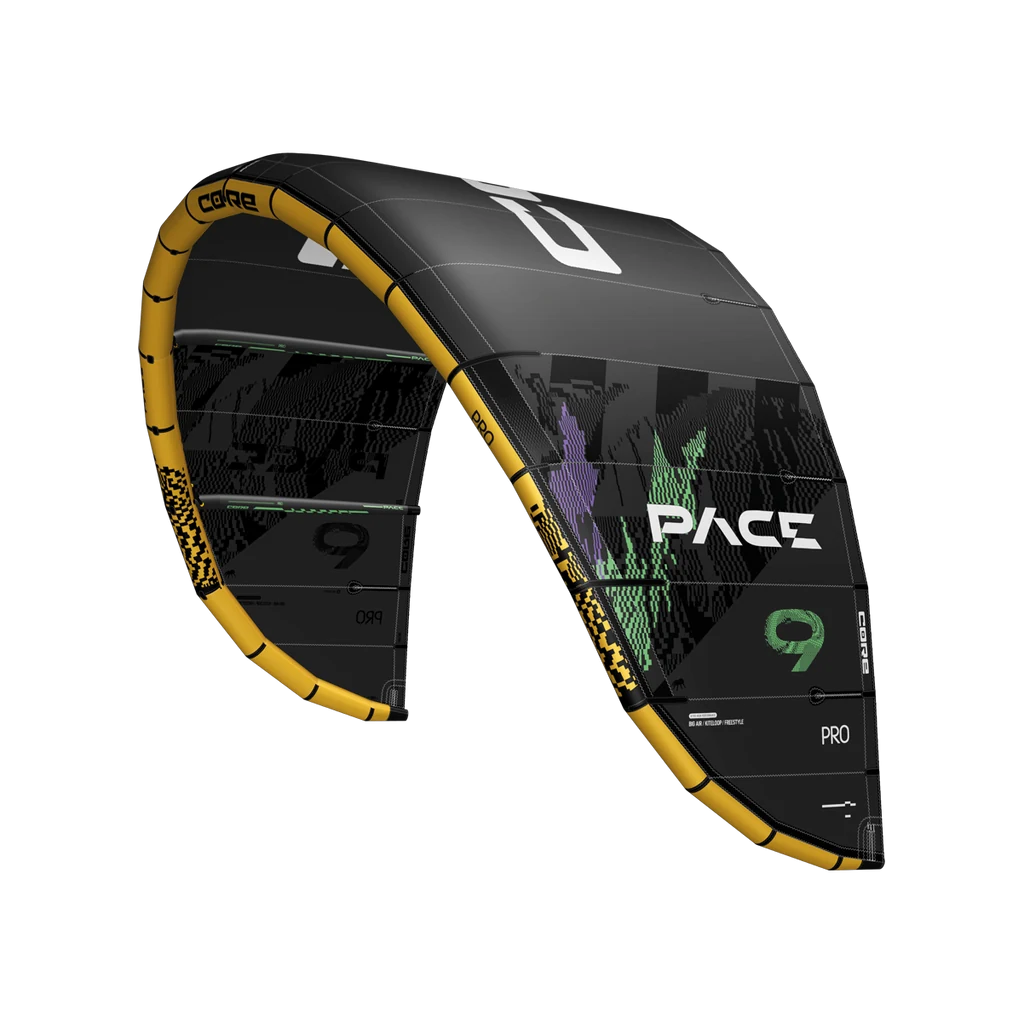 CORE Pace Pro 2 · High-performance freeride kite · 6–12 m² · Intermediate/advanced