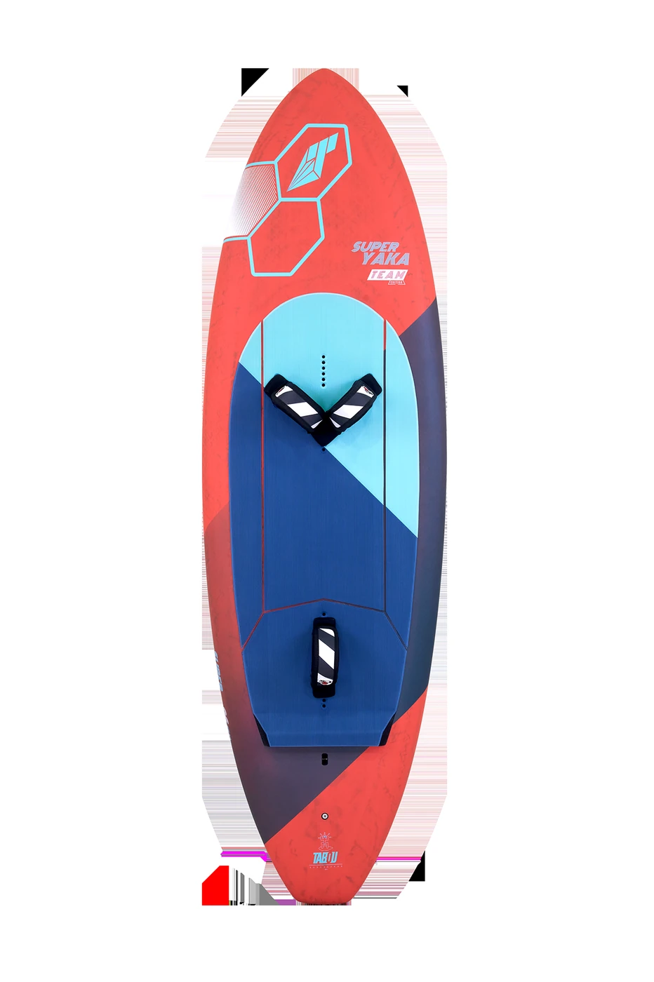 Tabou Super Yaka TEAM · Light wind & downwind wingfoil board · Sizes 66 to 136