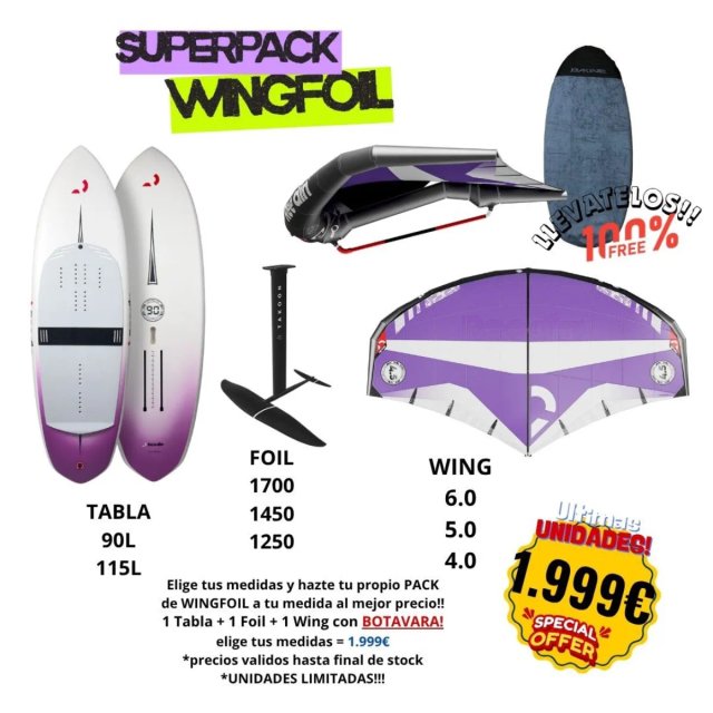Reedin Wingfoil Pack 2026