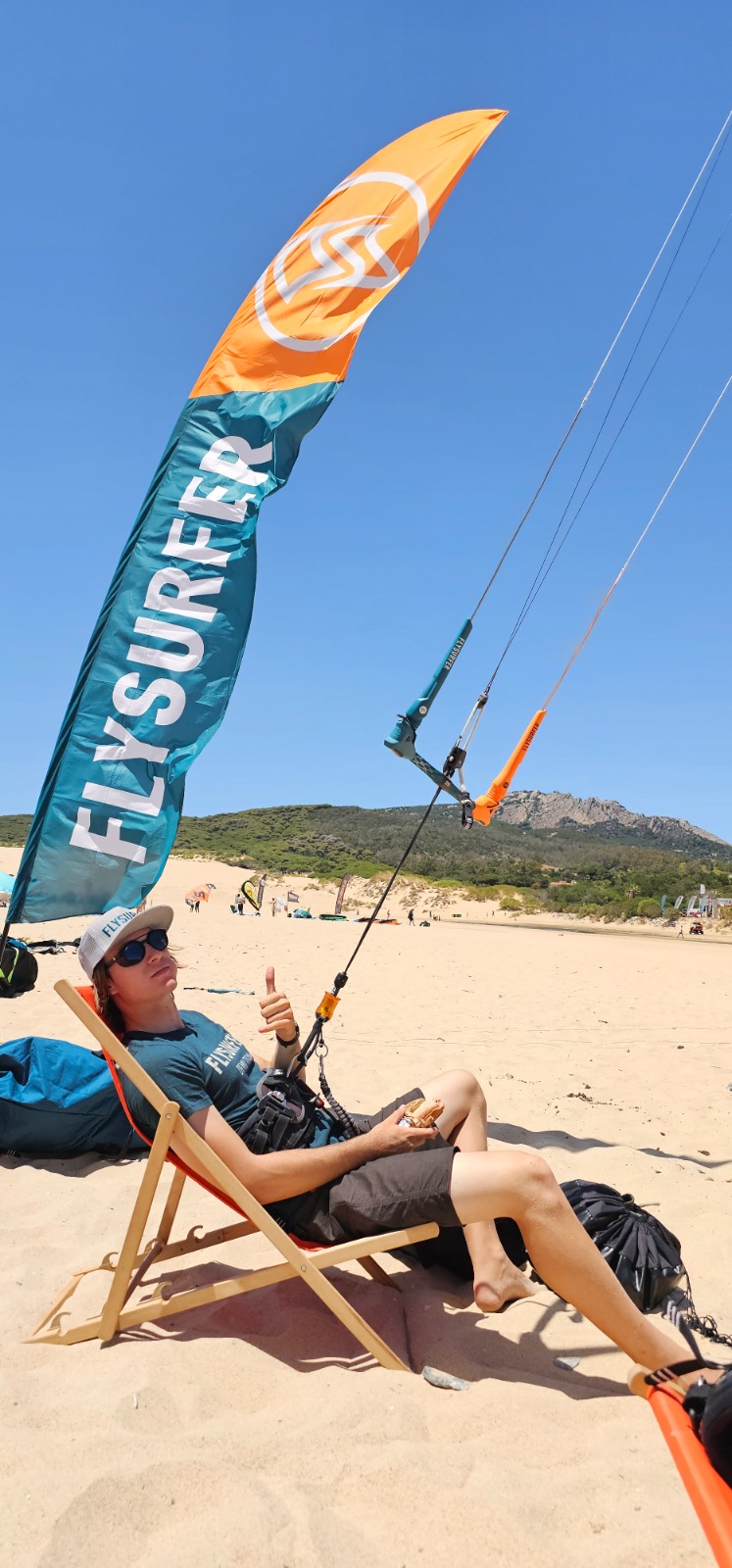 Rubén Nolan, instructor de kitesurf IKO y FAV en Kitesur Tarifa
