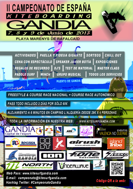 Campeonato de España de Kitesurf en GANDIA