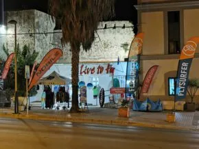 tienda live to fly Tienda fisica "Live to Fly" en Tarifa, En calle Coronel Francisco Valdes nº10