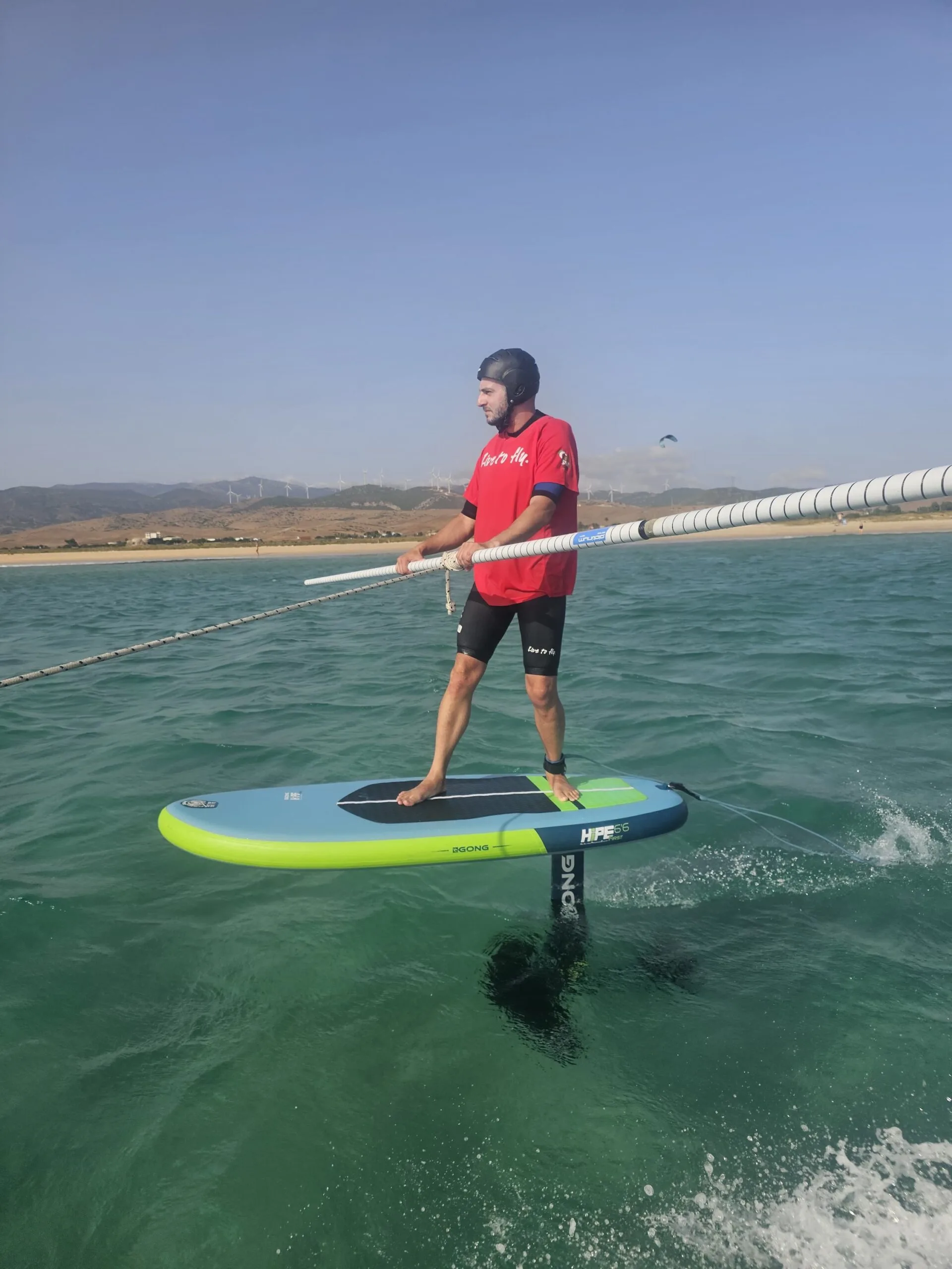 Curso de Wingfoil desde barco